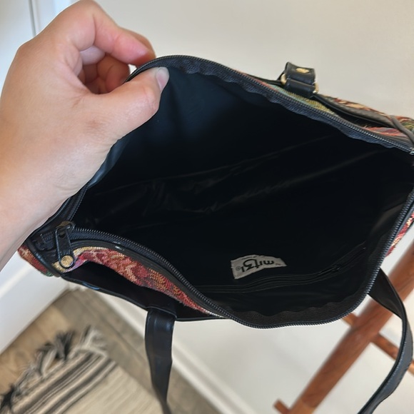 NWOT vintage floral tapestry bag - Picture 7 of 8